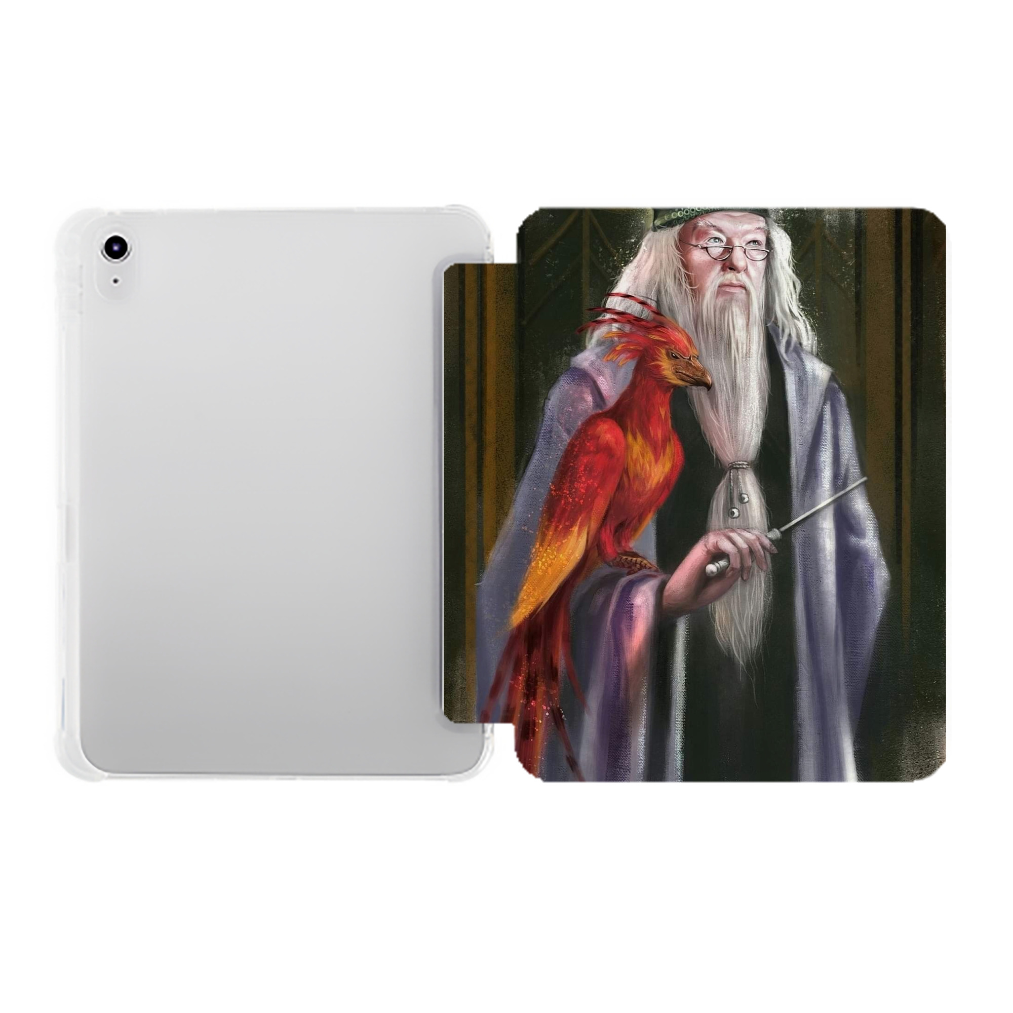 （画像用） Harry Potter ハリー・ポッターシリーズ IPad ケース ペン収納付き 三つ折りスタンド PUレザー×シリコン 対応機種9.5/10.5/10.9インチ